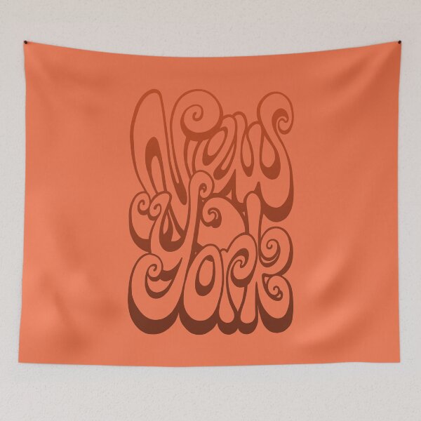 Item preview, New York Lettering Typography - Orange designed and sold by bignose1977.
