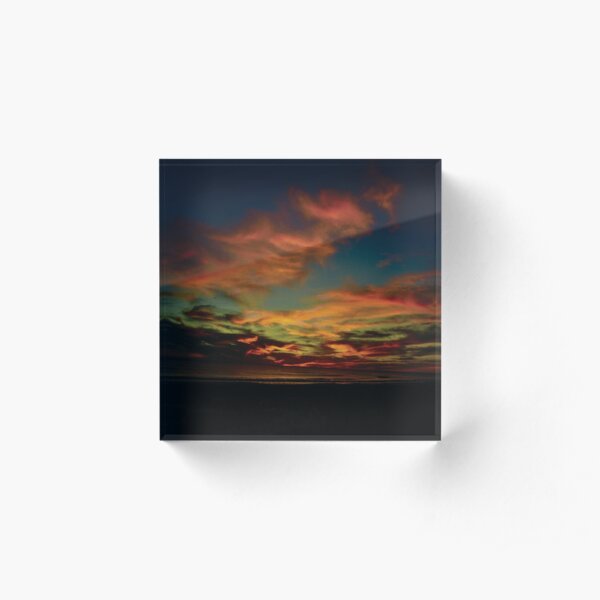 Sunset in Baja Acrylic Block
