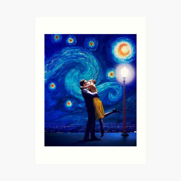 La Ciudad De Las Estrellas: La La Land Lámina artística