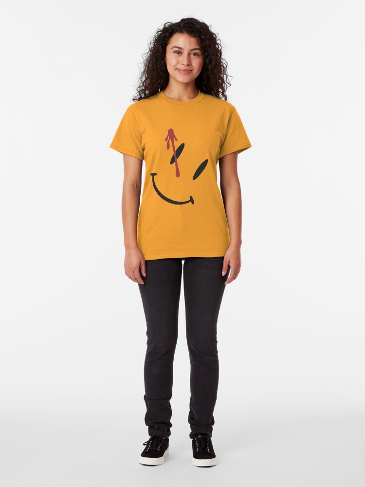 Alternate view of Watchmen Button Design Classic T-Shirt