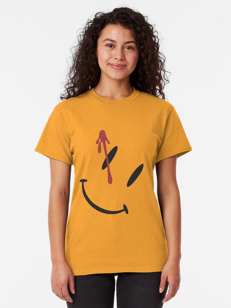 Alternate view of Watchmen Button Design Classic T-Shirt