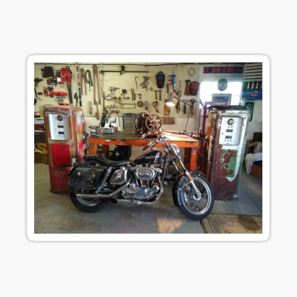 Item preview, Vintage Harley Davidson, vintage gas station pumps hand winch designed and sold by Jjamison.