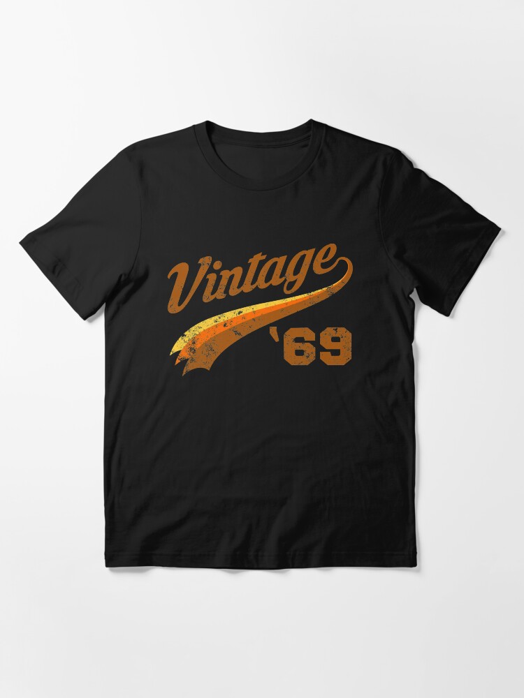Alternate view of 1969 Vintage Birth year Essential T-Shirt