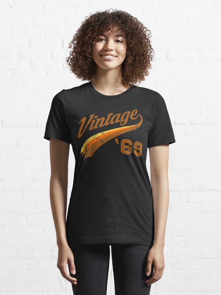 Alternate view of 1969 Vintage Birth year Essential T-Shirt