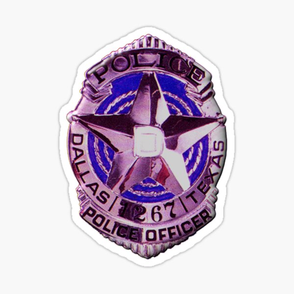 Artikel-Vorschau von Dallas Polizei, designt und verkauft von Lawrence Baird.