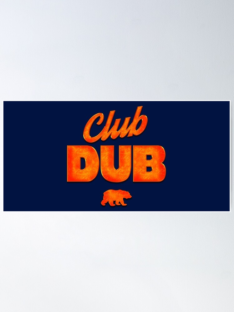 : Club Dub Bears T Shirt Chicago Football Shirt : Clothing, Shoes  & Jewelry