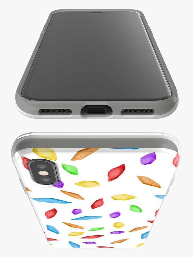 Alternate view of Infinity Stones Design iPhone Case & Cover