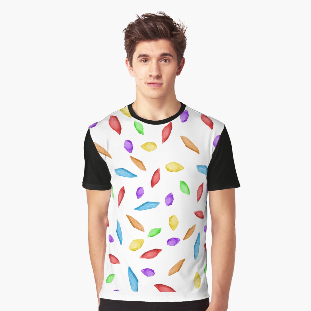 Infinity Stones Design Graphic T-Shirt