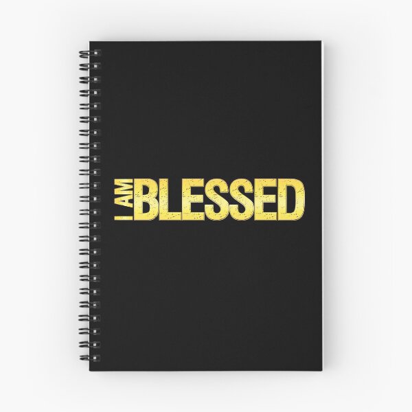 Item preview, I Am Blessed | Spiritual Abundance Affirmation designed and sold by 4wordsmovement.