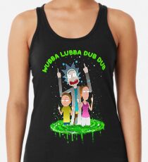 WUBBA LUBBA DUB DUB! Racerback Tank Top
