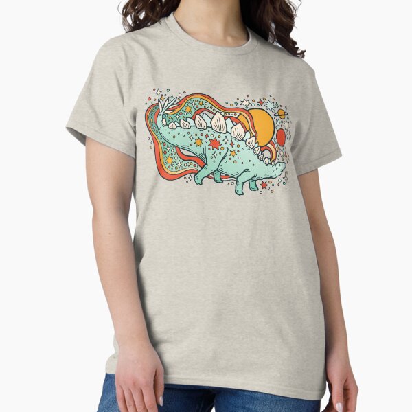 Item preview, Star Stego | Cosmic Dinosaur Art | Retro Reptile Palette designed and sold by OMEGAFAUNA.