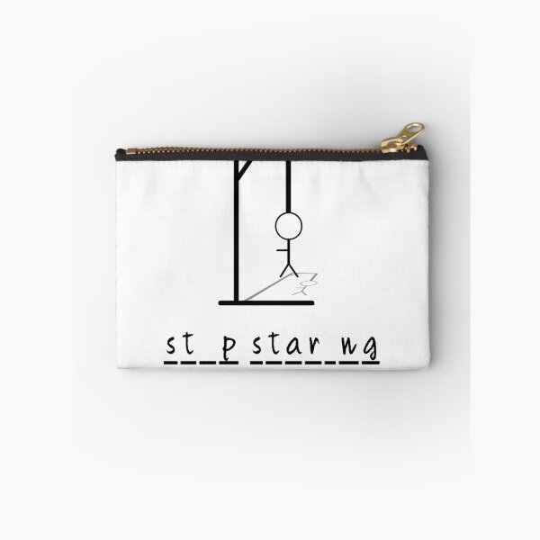 Item preview, Stop staring Hang man designed and sold by Mr-Moustachio.