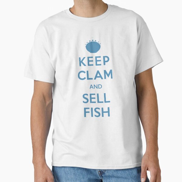 Item preview, KEEP CLAM and SELL FISH designed and sold by ozzyme.