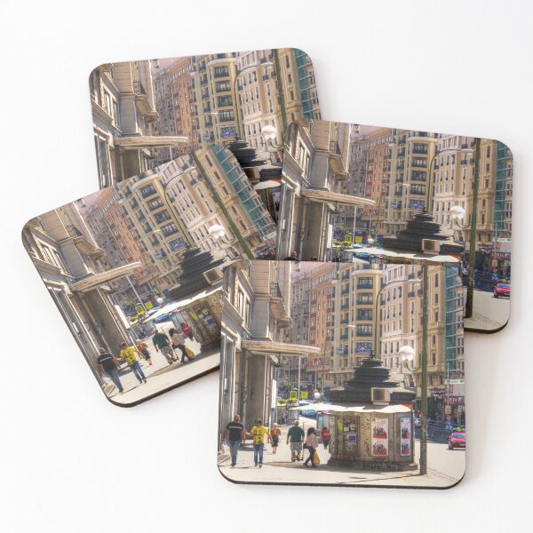 Item preview, Newspaper Stand on the Gran Via designed and sold by tomg.