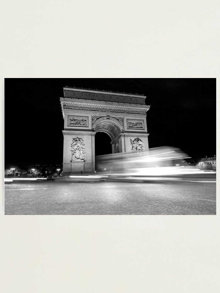Alternate view of Arc de Triomphe Photographic Print