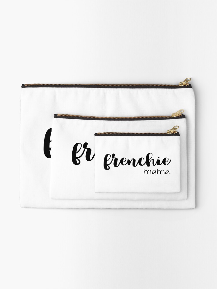 Alternate view of frenchie mama Zipper Pouch
