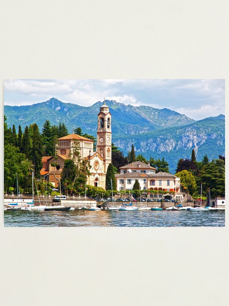 Thumbnail 2 of 3, Photographic Print, Lake Como Italy designed and sold by AdrianAlford.