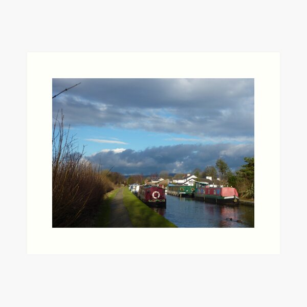 Item preview, Winter Moorings  designed and sold by Lilian Marshall.