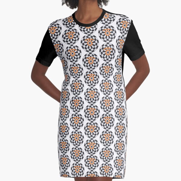 defecto óptico Vestido camiseta