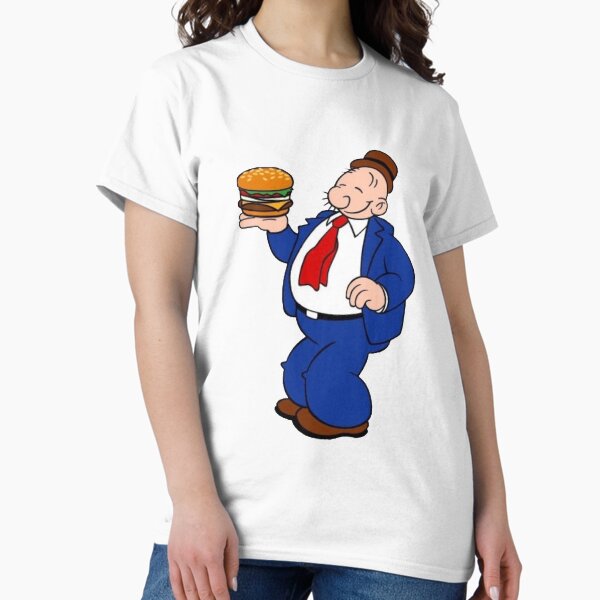 Item preview, Wimpy Hamburger Cartoon designed and sold by VintageTeesNow.