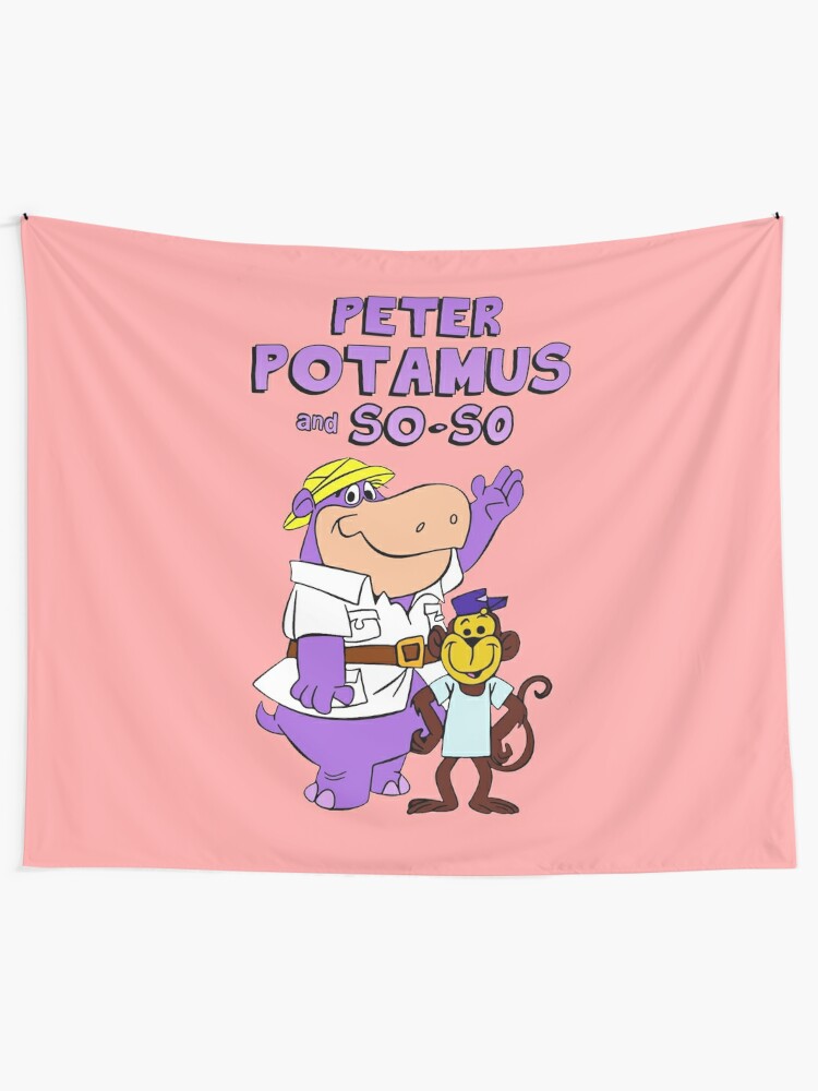 Peter Potamus And So So Tapestry By Pop Pop P Pow Redbubble