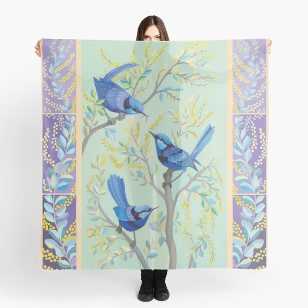 Fairy Wren Fun Scarf