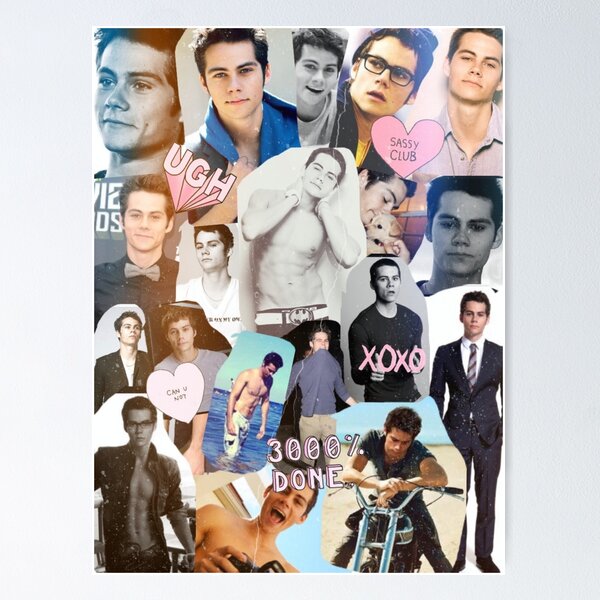 Item preview, Dylan O'Brien Collage designed and sold by runnerdemigod.