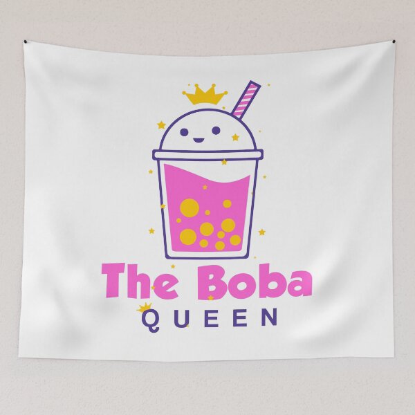 Item preview, The Boba Queen designed and sold by friendlyspoon.