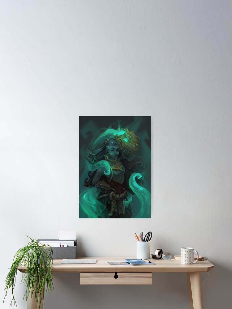 Illaoi Lol Canvas Wall Art ALL SKINS Lol Illaoi Poster 