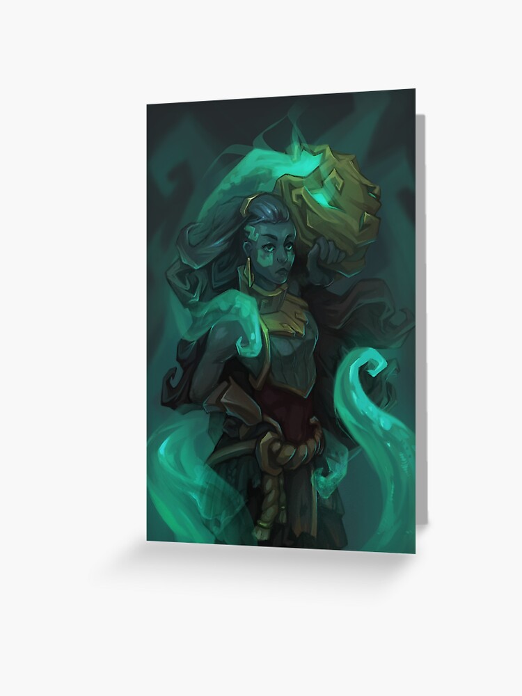 Illaoi  Greeting Card for Sale by owl-howl