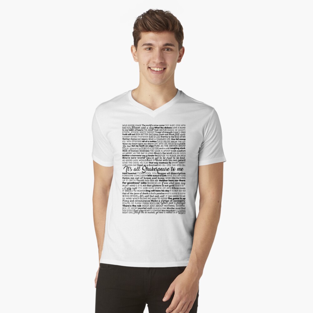 Item preview, V-Neck T-Shirt designed and sold by incognitagal.
