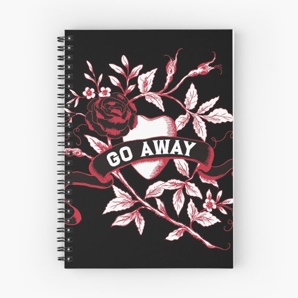 Item preview, Emo Saying Go Away Goth Aesthetic designed and sold by AugustDesign.