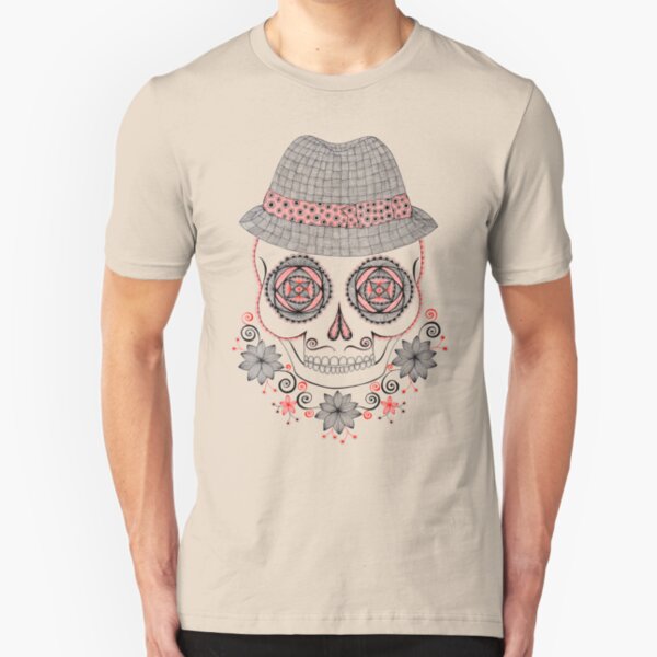 Dapper Skull Slim Fit T-Shirt