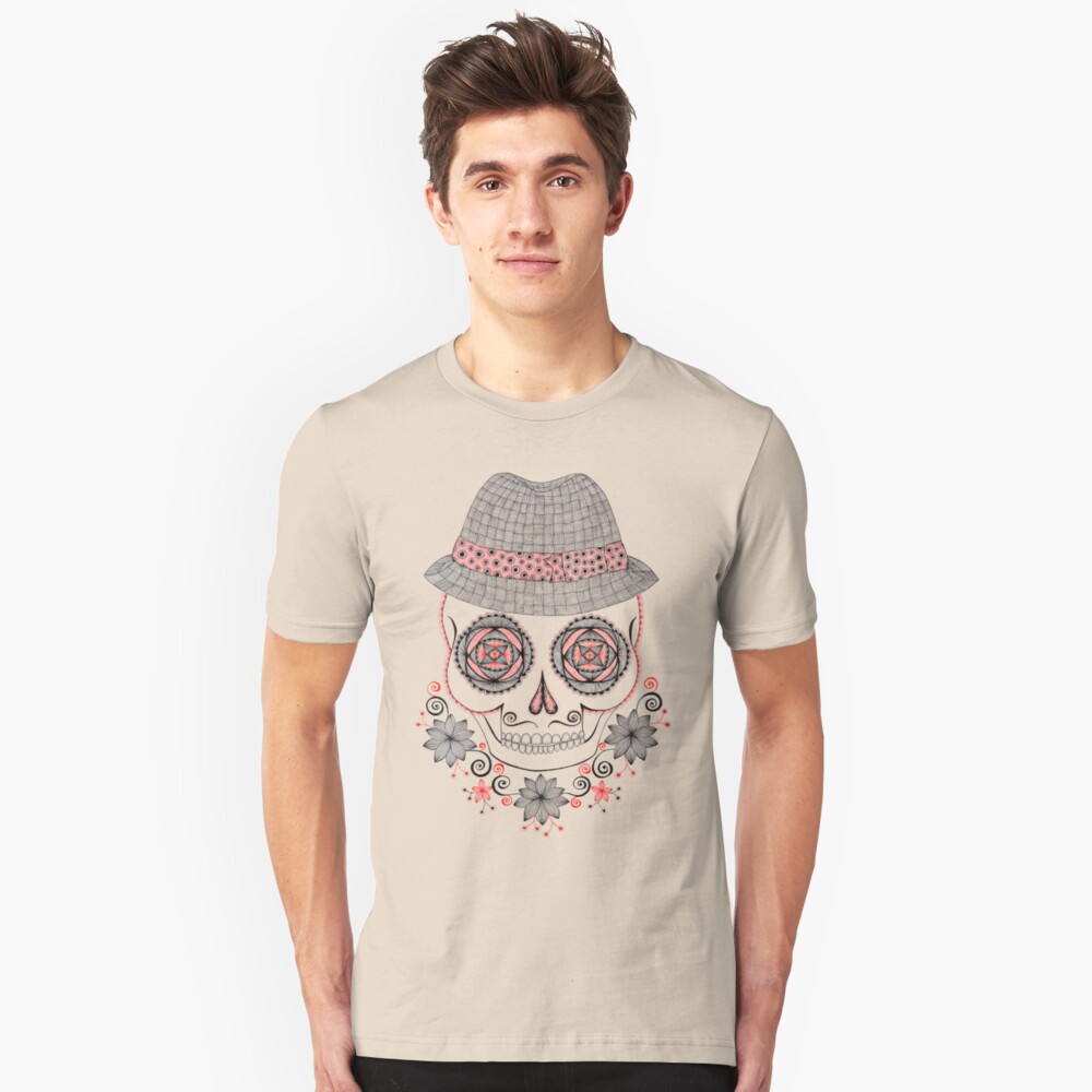 Dapper Skull Slim Fit T-Shirt