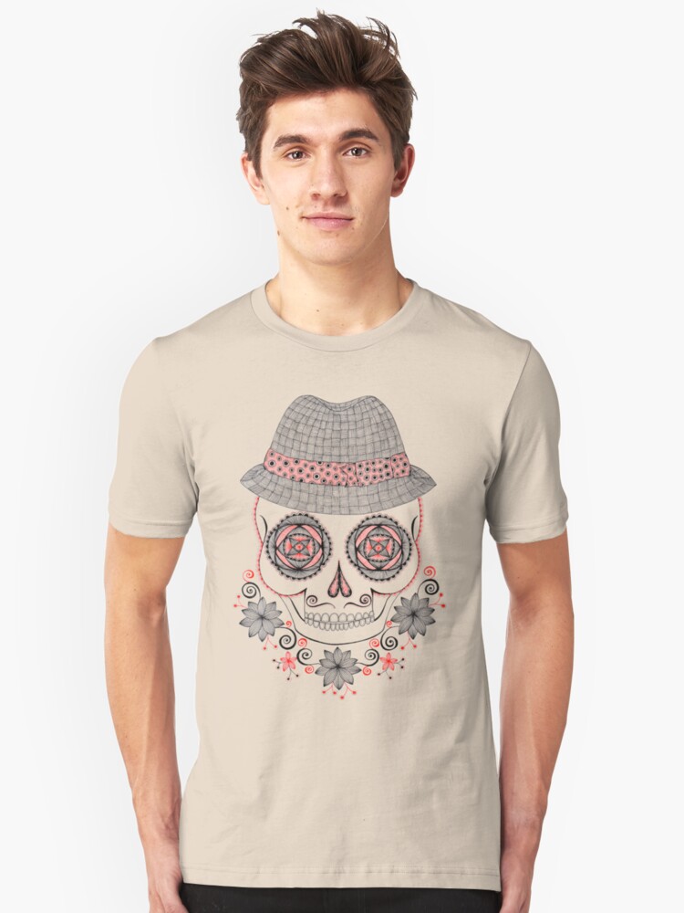 Alternate view of Dapper Skull Slim Fit T-Shirt