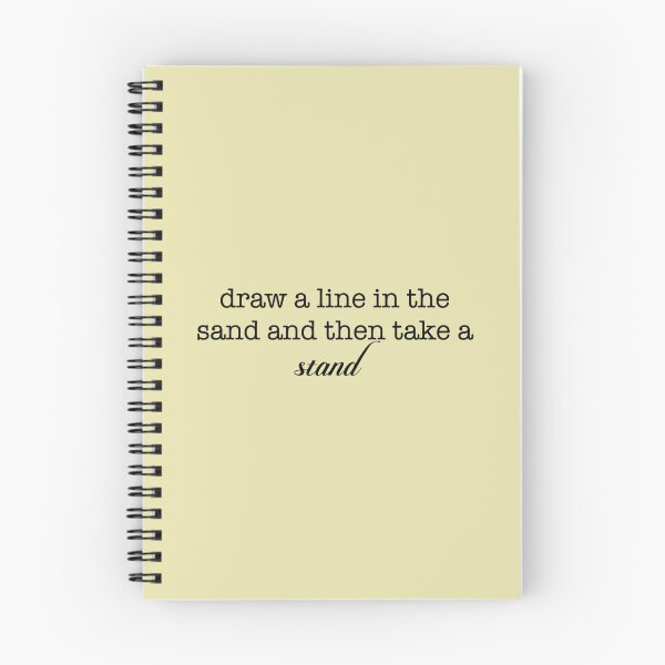 Item preview, draw a line in the sand and then take a stand designed and sold by katlcov1.