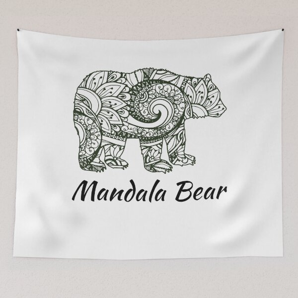 Item preview, Mandala Bear: The Spirit Animal Within designed and sold by friendlyspoon.