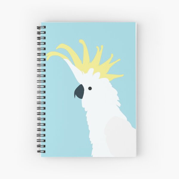 Cockatoo - Australian Animals Spiral Notebook