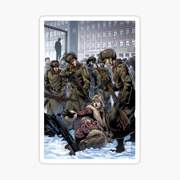 White Lily #1, Variant Cover Sticker
