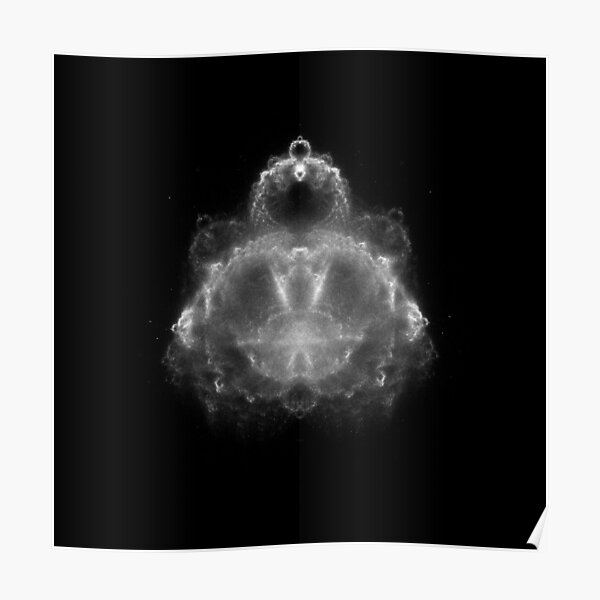 Classic Buddhabrot Poster