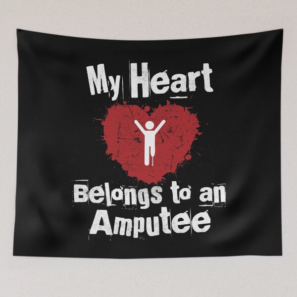 Item preview, My Heart Belongs to an Amputee designed and sold by doodabobs.