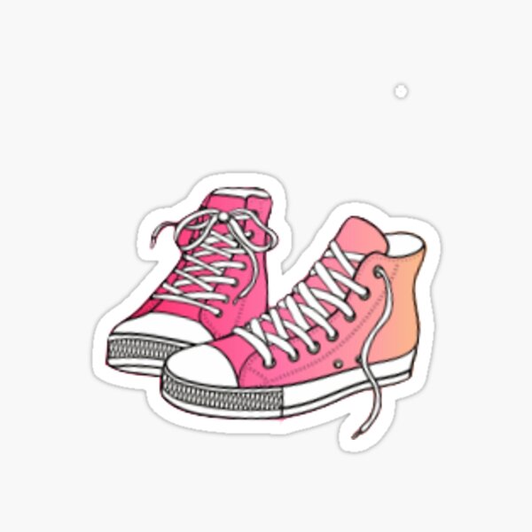converse pink ombre