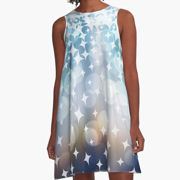 Stardust and Light A-Line Dress