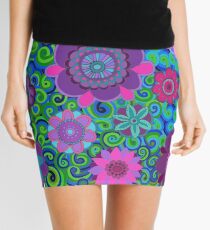 Iridescent Mini Skirt