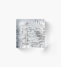 Queenslander Acrylic Block