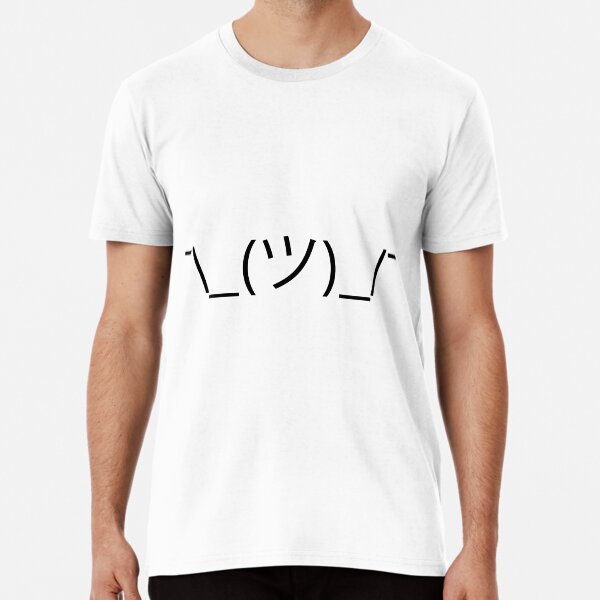 Item preview, ¯_(ツ)_/¯ Shrug emoticon designed and sold by LeoRex.