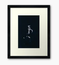 0217 - Brush and Ink - Slipping Twixt Framed Print