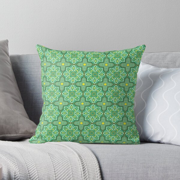 Funky Fitri Throw Pillow