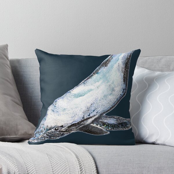 Item preview, Whale Watercolor Illustration designed and sold by Uplift Illustrations.