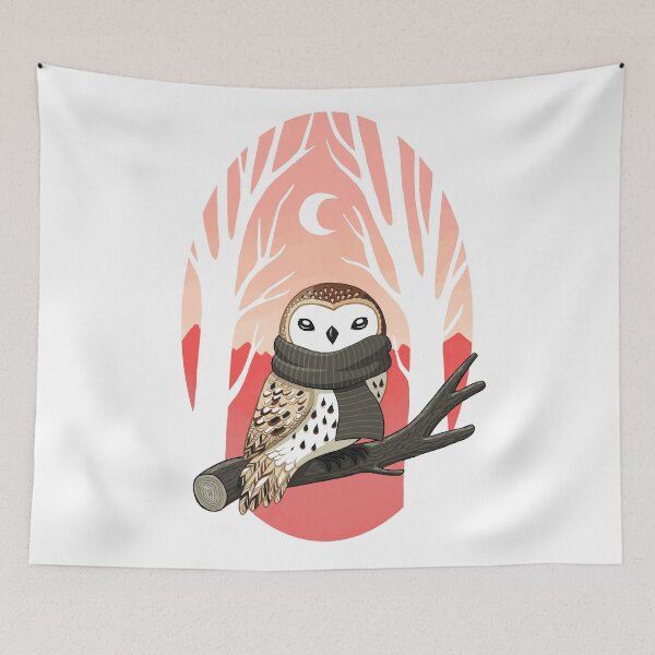 Item preview, Winter Owl designed and sold by freeminds.